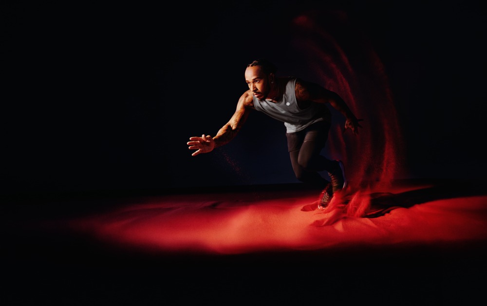 Lewis Hamilton Lululemon