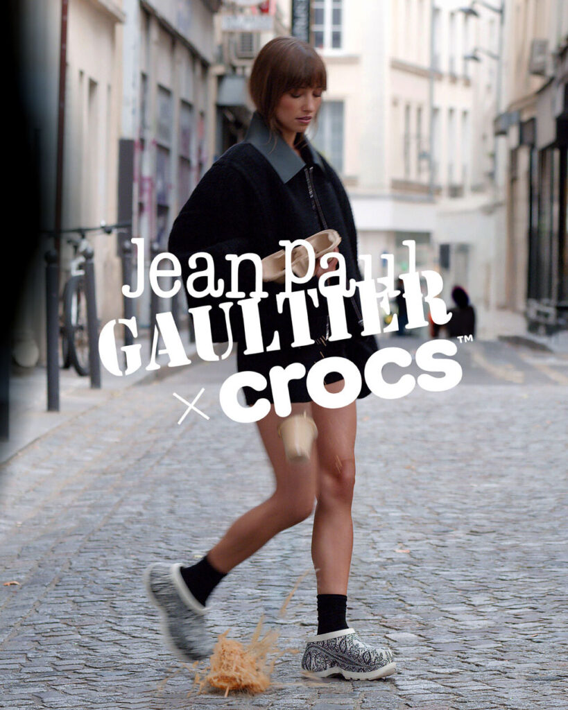 Crocs jean paul gaultier 2025