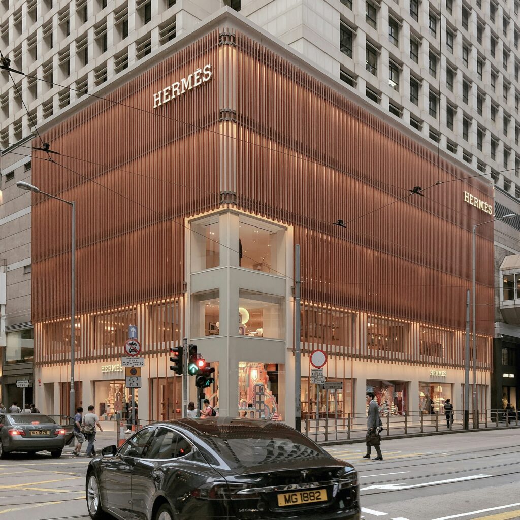 Hermès Store in Hongkong. | Foto: nic chi / Unsplash