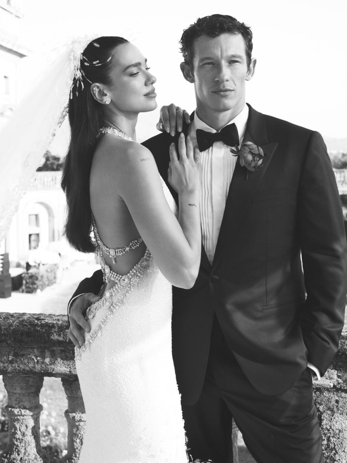 Dua Lipa Hochzeitskleid Chanel David Sims Foto