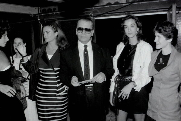 Karl Lagerfeld Vernissage München 1993