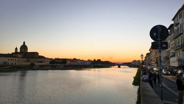 florenz sonnenuntergang