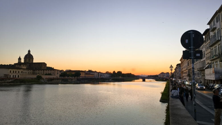florenz sonnenuntergang