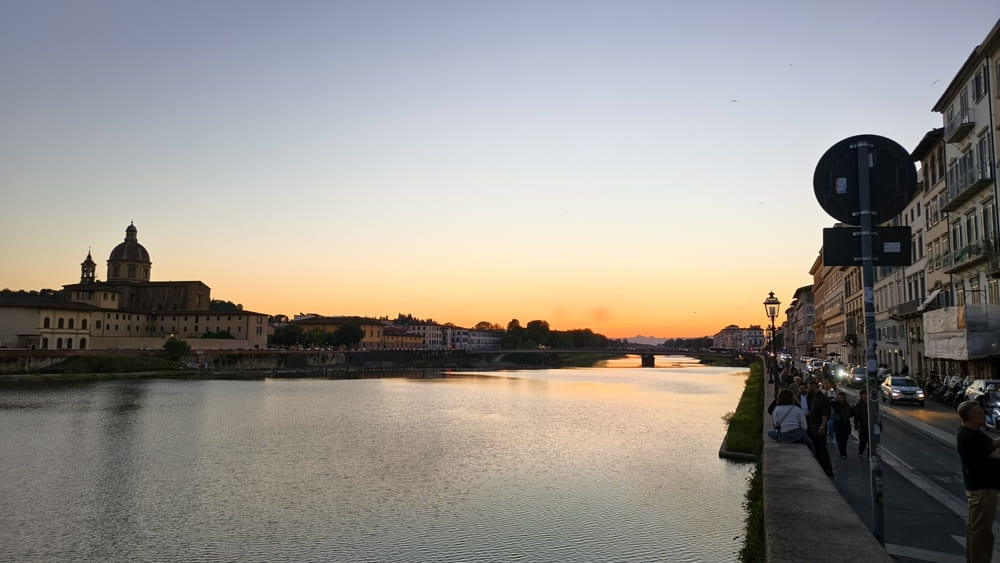florenz sonnenuntergang